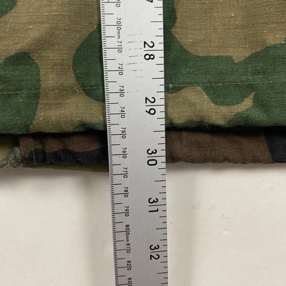 US Army Coat Cold Weather Camouflage Pattern Jacket Mens Small M65 Military Hood - Picture 13 of 16